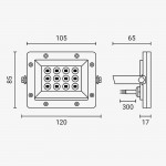 10W LED Fluter Professional Weiß Warmweiß 10W LED Fluter Professional Weiß Warmweiß