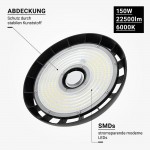 150W Hallenleuchte PREMIUM HL 6000K IP65
