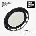 100W Hallenleuchte 4000K IP65 100W Hallenleuchte 4000K IP65