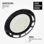 100W Hallenleuchte 6000K IP65