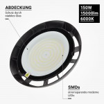 150W Hallenleuchte 6000K IP65 150W Hallenleuchte 6000K IP65