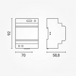 100W 24V DC DIN-Hutschienen Netzteil Slim 100W 24V DC DIN-Hutschienen Netzteil Slim