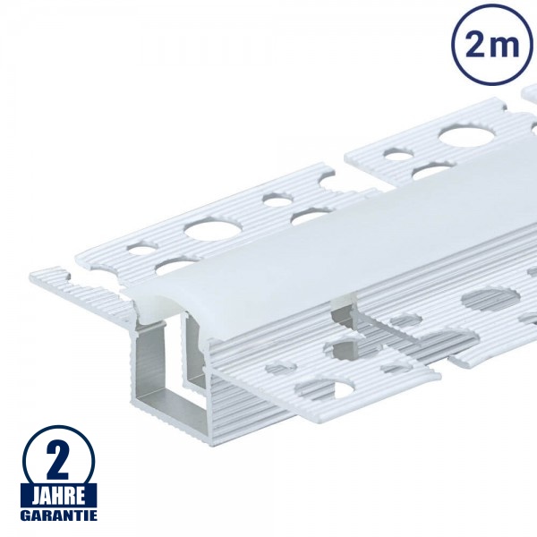 LED Trockenbauprofil flexibel Weiß 2m SET OP LED Trockenbauprofil flexibel Weiß 2m SET OP