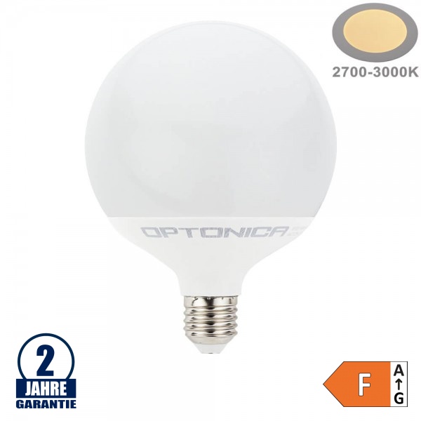 18W LED E27 G120 Birne Kunststoff Warmweiß 18W LED E27 G120 Birne Kunststoff Warmweiß