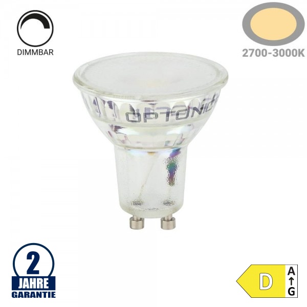6W LED GU10 Spot Warmweiß Dimmbar 6W LED GU10 Spot Warmweiß Dimmbar