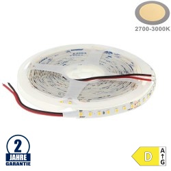 126LED/m 10W/m 24V LED Streifen 2835 HL Warmweiß 1m