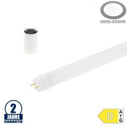 18W LED T8 Röhre 120cm Kunststoff HL mit Starter Kaltweiß