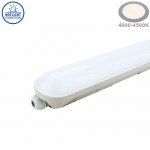55W LED Wannenleuchte Link Notlichtfunktion 150cm IP65 Neutralweiß 55W LED Wannenleuchte Link Notlichtfunktion 150cm IP65 Neutralweiß