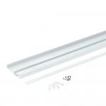 LED Sockelleistenprofil V2 Weiß 2m SET OP