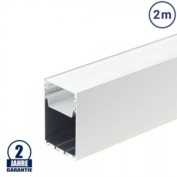 LED Linearleuchten-Profil Weiß 2m SET OP LED Linearleuchten-Profil Weiß 2m SET OP
