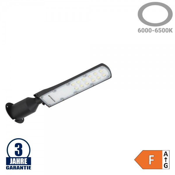 30W LED Straßenleuchte Premium 6000K IP65 30W LED Straßenleuchte Premium 6000K IP65