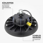 100W Hallenleuchte PREMIUM HL 4000K IP65
