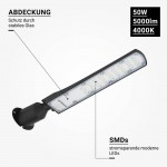 50W LED Straßenleuchte Premium 4000K IP65 50W LED Straßenleuchte Premium 4000K IP65
