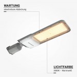 100W LED Straßenleuchte Professional HL Warmweiß IP65 100W LED Straßenleuchte Professional HL Warmweiß IP65