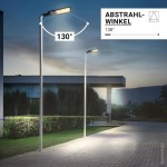 200W LED Straßenleuchte Professional HL Neutralweiß IP65