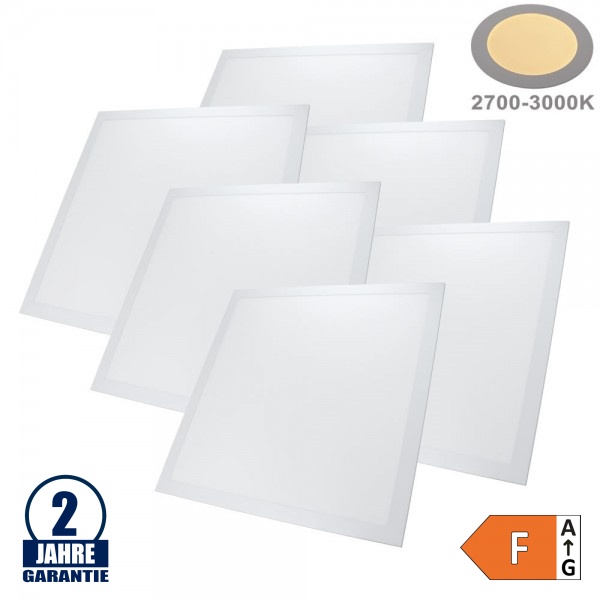 36W 62x62cm LED Panel Warmweiß