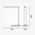 8W LED Tischleuchte mit Akku CCT Schwarz 8W LED Tischleuchte mit Akku CCT Schwarz