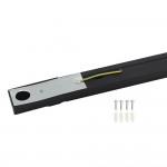 1 Ph. Stromschiene für LED Schienenstrahler Schwarz 198cm 1 Ph. Stromschiene für LED Schienenstrahler Schwarz 198cm