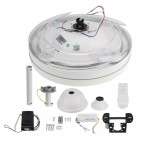 36W LED Deckenventilator Weiß CCT 36W LED Deckenventilator Weiß CCT