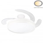 36W LED Deckenventilator Weiß CCT 36W LED Deckenventilator Weiß CCT