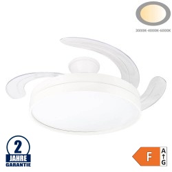 36W LED Deckenventilator Weiß CCT