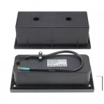 Wandleuchte mit E27 Fassung Grau V3 IP54
