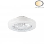 36W LED Deckenventilator Ø48cm Weiß CCT 36W LED Deckenventilator Ø48cm Weiß CCT