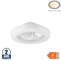 36W LED Deckenventilator Ø48cm Weiß CCT