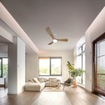 18W LED Deckenventilator Eiche hell Weiß CCT 18W LED Deckenventilator Eiche hell Weiß CCT