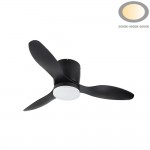 18W LED Deckenventilator Schwarz CCT 18W LED Deckenventilator Schwarz CCT