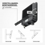 100W LED Fluter CCT Easy Fix IP65 100W LED Fluter CCT Easy Fix IP65
