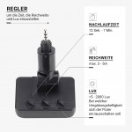 Bewegungsmelder einstellbar für Fluter Easy Fix Bewegungsmelder einstellbar für Fluter Easy Fix