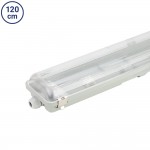 T8 Wannenleuchte IP65 für LED Röhren 120cm 2-flammig T8 Wannenleuchte IP65 für LED Röhren 120cm 2-flammig