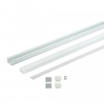 LED Profil Boden Einbau eloxiert 2m SET OP