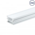 LED Profil Boden Einbau eloxiert 2m SET OP