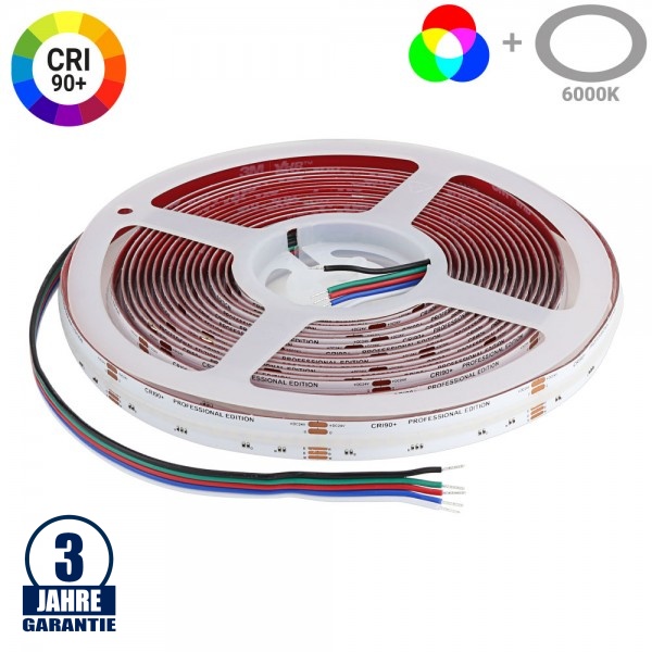 896 SMD/m 16W/m 24V Professional LED Streifen RGBW COB 1m 896 SMD/m 16W/m 24V Professional LED Streifen RGBW COB 1m
