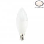 10W LED E14 Kerze Kunststoff Neutralweiß 10W LED E14 Kerze Kunststoff Neutralweiß