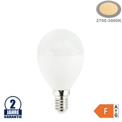 10W LED E14 G46 Birne Kunststoff Warmweiß
