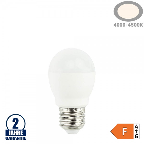10W LED E27 G46 Birne Kunststoff Neutralweiß