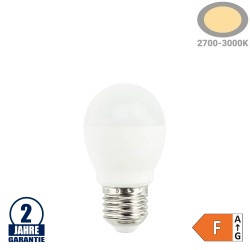 10W LED E27 G46 Birne Kunststoff Warmweiß