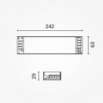 400W 24V DC Netzteil Quick Connection