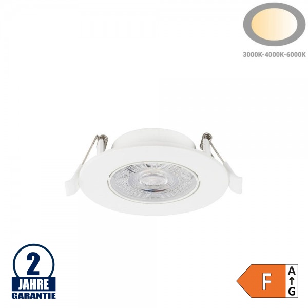 3/5/7W LED SMD Einbauspot Rund CCT