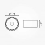 30W LED Deckenstrahler schwenkbar Weiß CRI90+ CCT 30W LED Deckenstrahler schwenkbar Weiß CRI90+ CCT