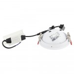10W LED Einbaustrahler schwenkbar Weiß CRI90+ CCT 10W LED Einbaustrahler schwenkbar Weiß CRI90+ CCT