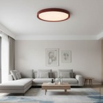 36W LED Deckenleuchte Rot CCT 36W LED Deckenleuchte Rot CCT