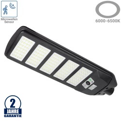 20W LED Solar Straßenleuchte 6000K IP65
