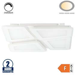 128W LED Deckenleuchte 4-teilig CCT