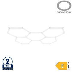 192W LED Hexagon Deckenleuchte 5-teilig