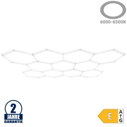 385W LED Hexagon Deckenleuchte 11-teilig