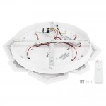 68W LED Deckenleuchte Hexagon 8-teilig CCT 68W LED Deckenleuchte Hexagon 8-teilig CCT